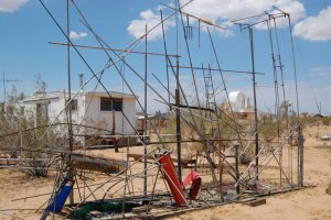 Noah Purifoy's art.